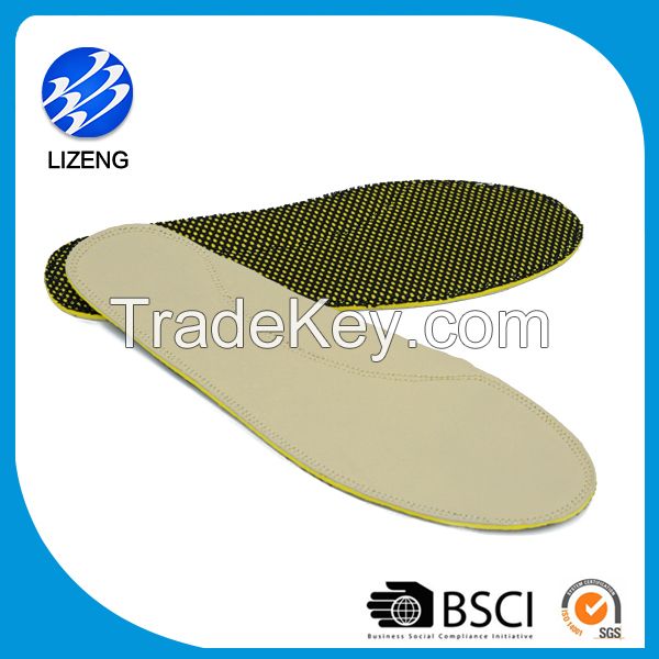 Premium quality non-toxic EVA leather insoles for sport shoes