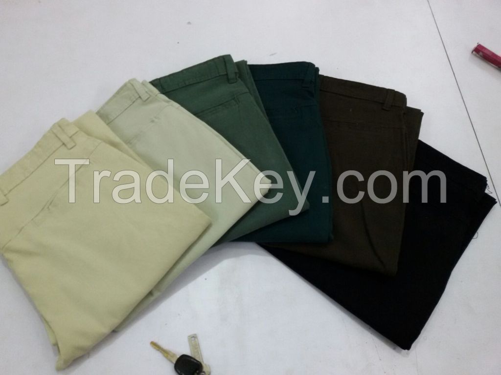 Cotton Trousers, Lowers, Bermudas