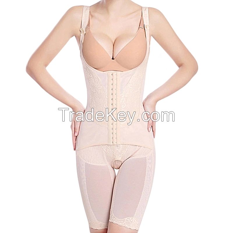 S-Shaper New Arrival Women Sexy Open-Bust Full Body Shaper Bust Corset Magic Slimming Bodysuits