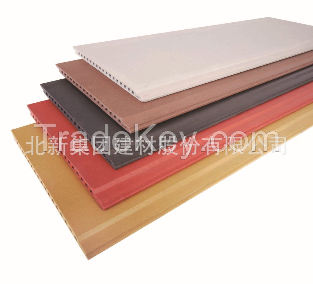 Non-asbestos fiber cement siding (K series with the different color within outer and inner side）