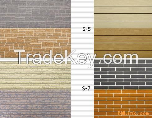 non-asbestos fiber cement siding ( S series with different color and effects)