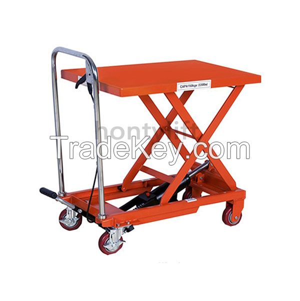 CE china supplier offers cheap mini pneumatic lift table scissor lift