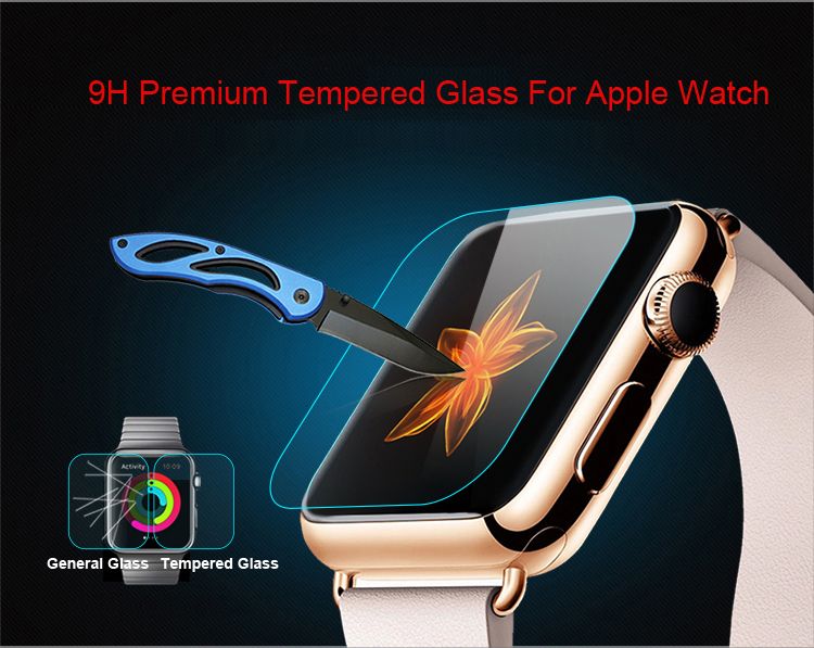 Tempered Glass Screen Protector For Apple Watch