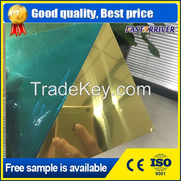 Polished mirror finish made in china mirror surface aluminum sheet