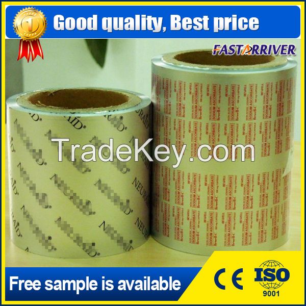 8011 Blister Alu Foil Pharmaceutical Aluminum Foil Packing