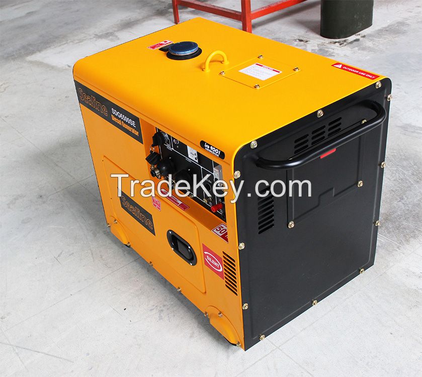 5KVA/5KW silent type diesel generator