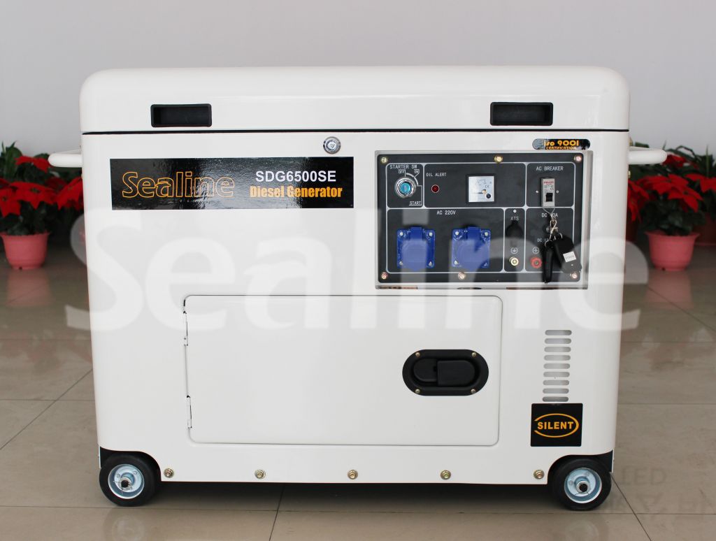 5KVA/5KW silent type diesel generator