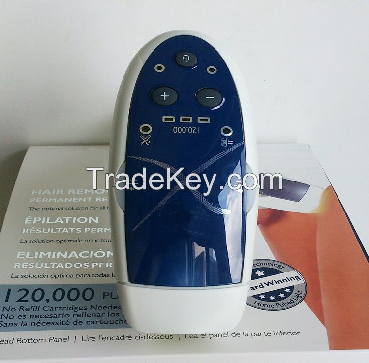 Personal portable care diode laser permanent hair removal device with replaceable lamp 120000flashes