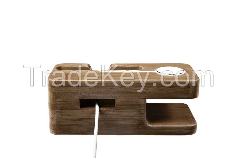 Newest Exquisite Wood Style for Apple Watch Stand