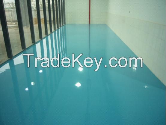 self-leveling epoxy floor coating paint