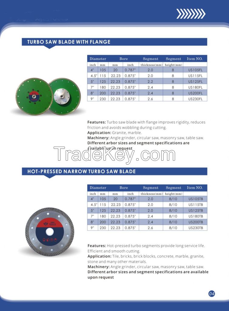 diamond saw blades