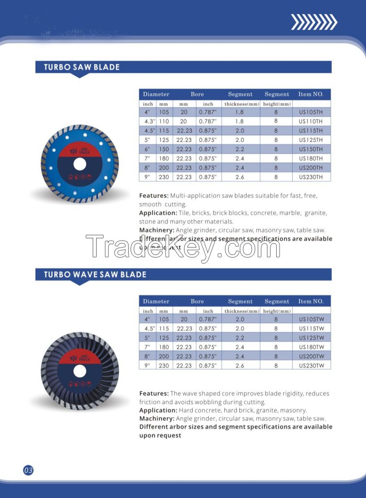 diamond saw blades