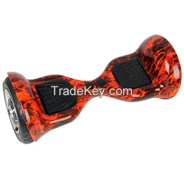 Colorful Smart 10 Inch 2 Wheel Self Balance Electric Scooter For Adult