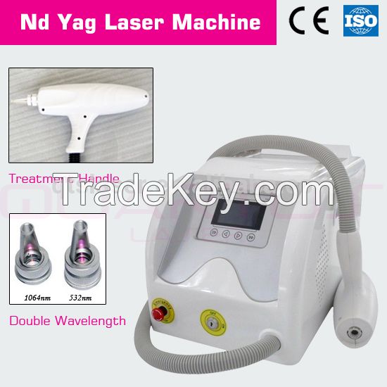 Tabletop Nd yag laser tattoo removal machine