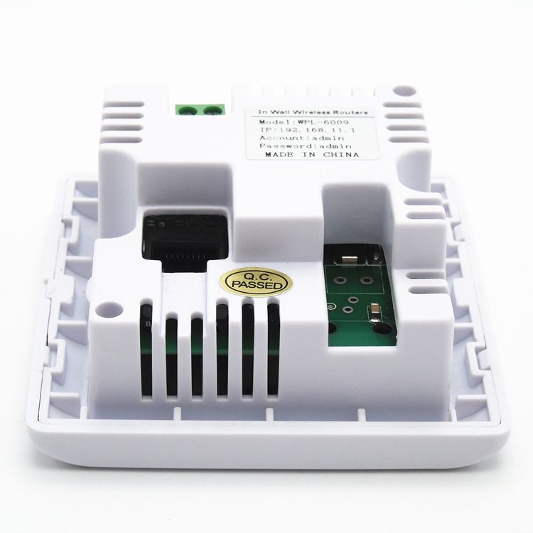 WPL6006 White AC100V-240V power supply popular wifi router access point wireless hotel wall router installation