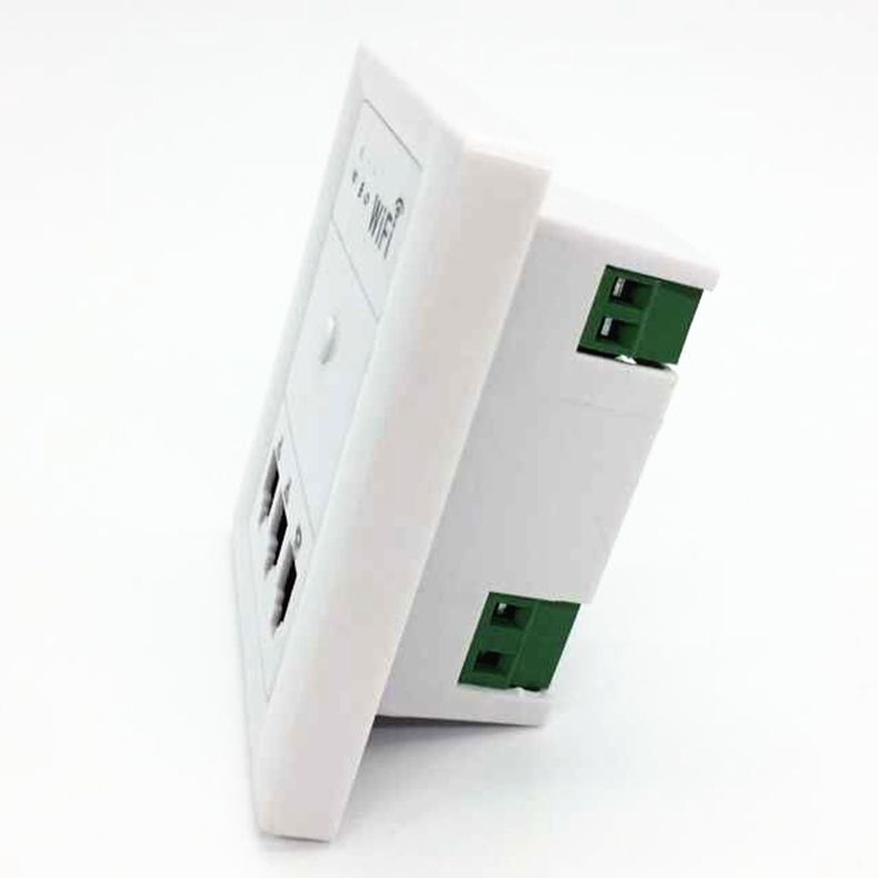 WPL6208 White AC100V-240V power supply in wall access point wireless wifi ap router