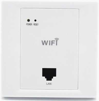 WPL6005 White AC100V-240V power supply high speed wireless ap in wall access point wifi router