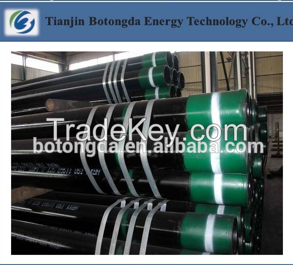 seamless API drill rod/drill pipe for oilfield /j55 k55 5D 5ct 5dp