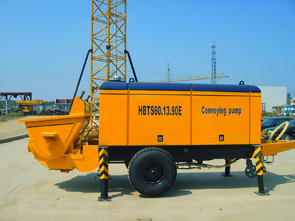 concrete conveying pump