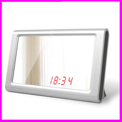 Sensor Mirror LED Clock