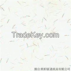 Fiber paper, color visible fiber paper,invisible fluorescent fiber,invisible fluorescent point fiber