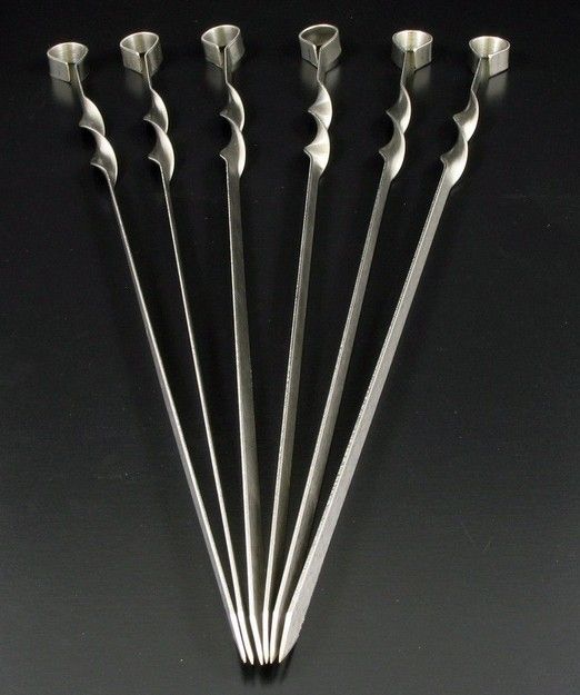 Stainless steel skewer