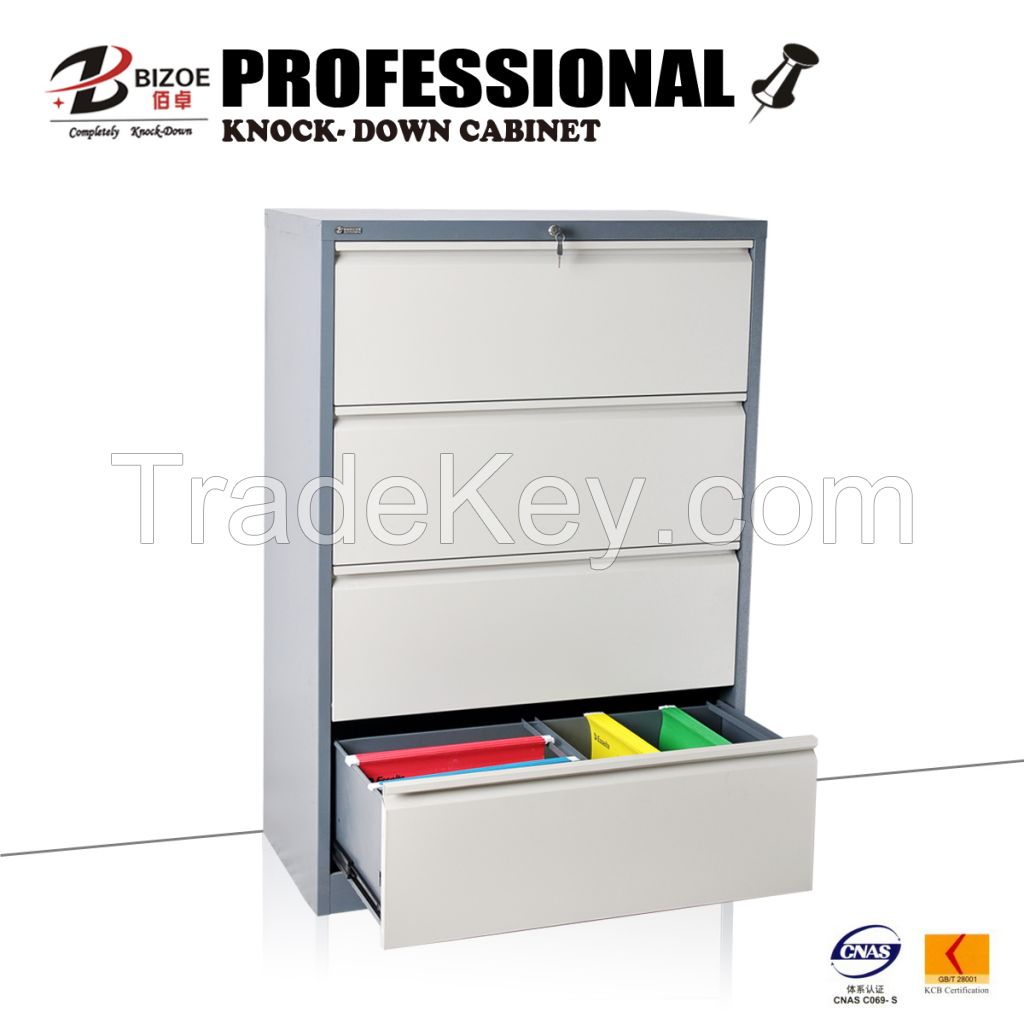 Chinese manufacturer anti-tilt office furniture steel chest