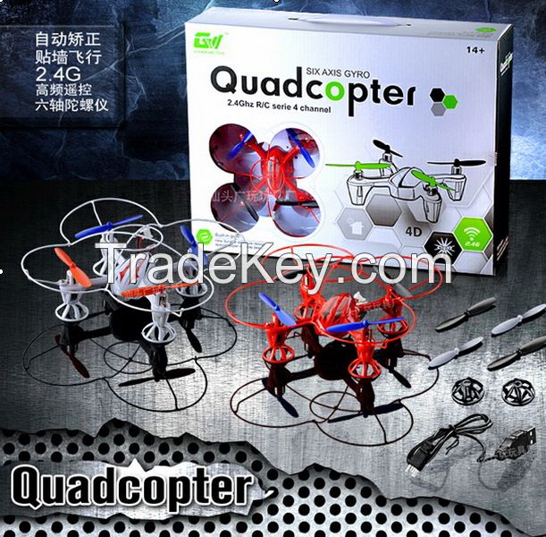 2.4G 4.5CH six axis gyroscoper rc quadcopter with camera FPV wifi