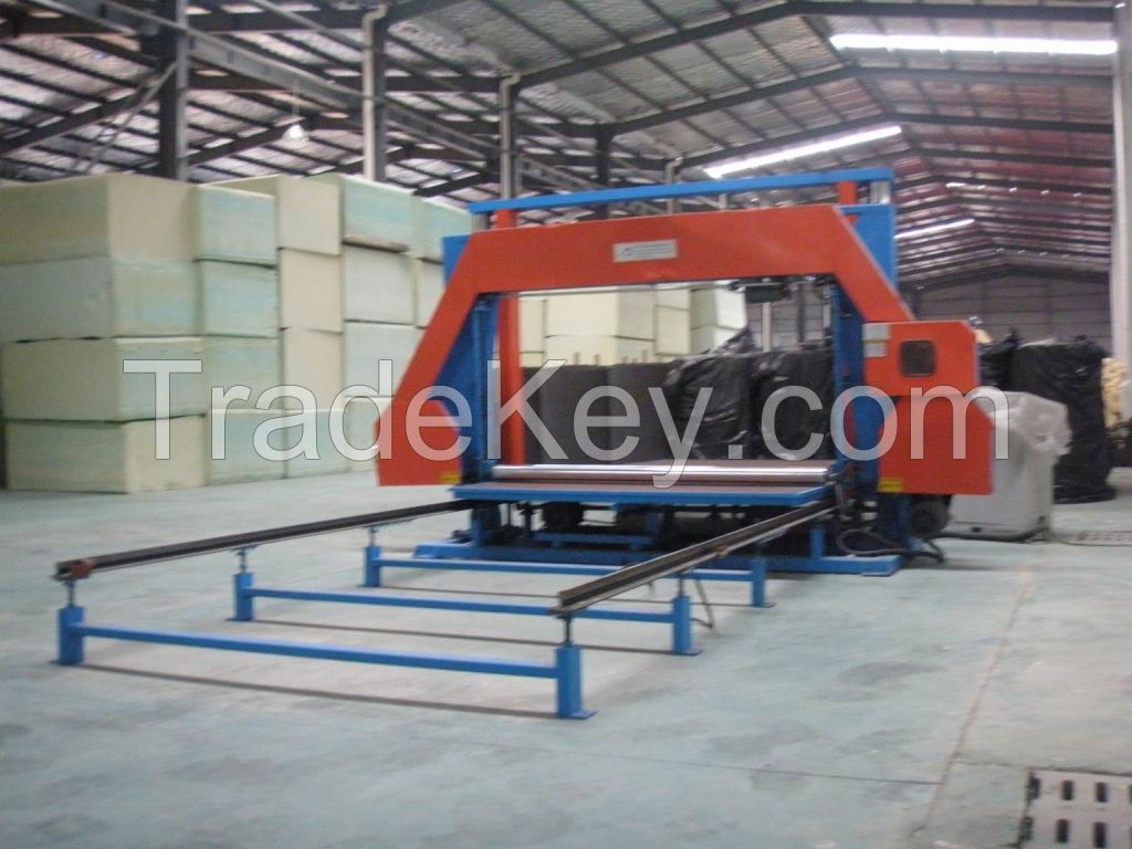 Horizontal Foam Cutting Machine