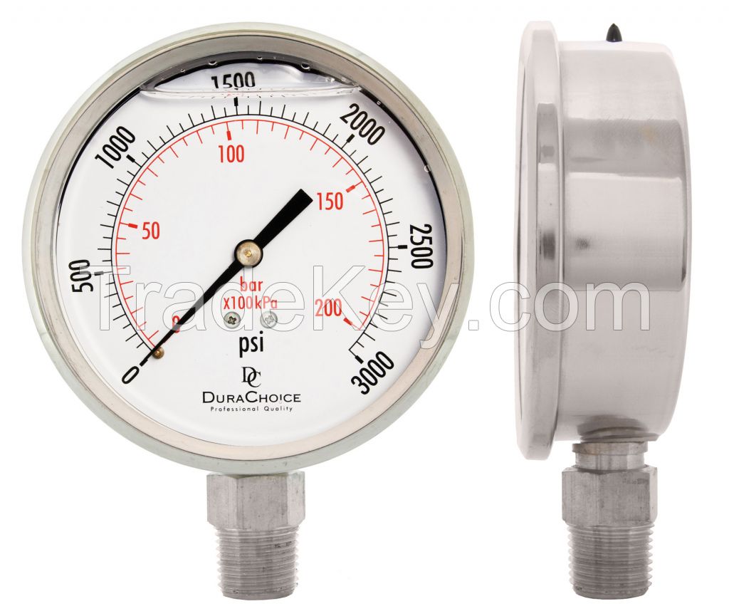 Pressure gauges 