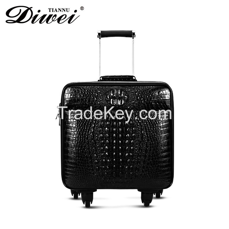 High-end customized genuine leather luggage