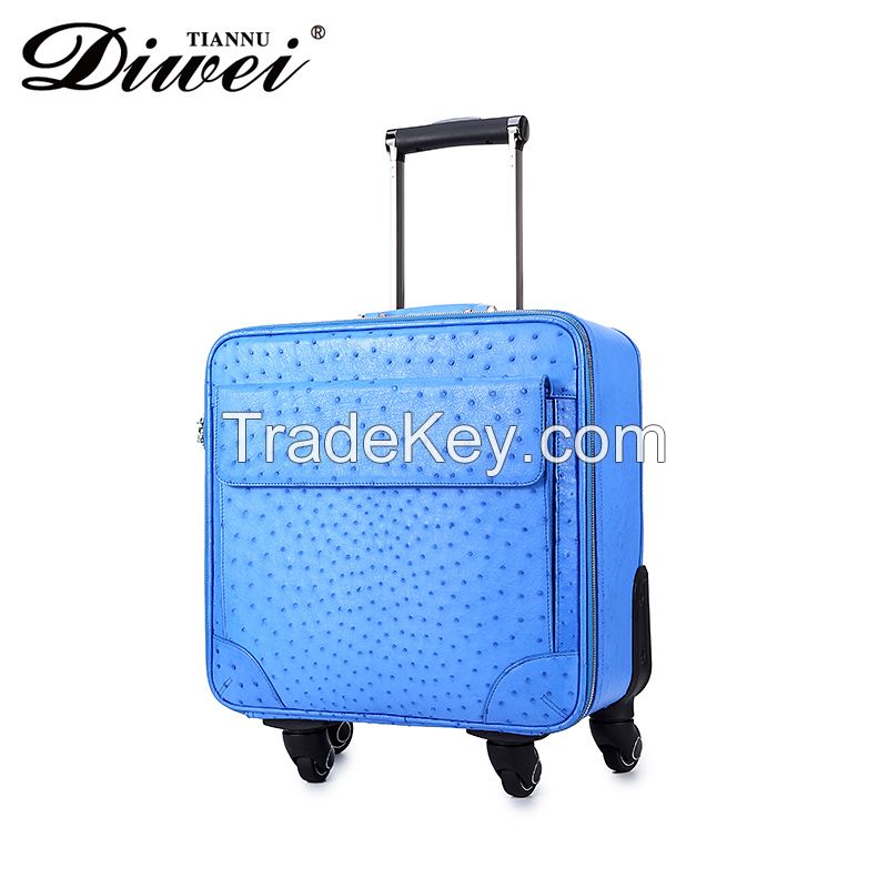 High-end customized genuine leather luggage