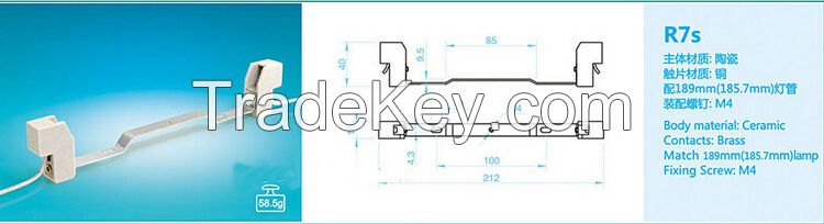 R7S lamp holder