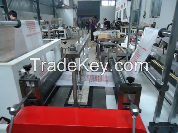 Computer Control High-Speed Double Layer Vest Rolling Plastic Bag-Making Machine