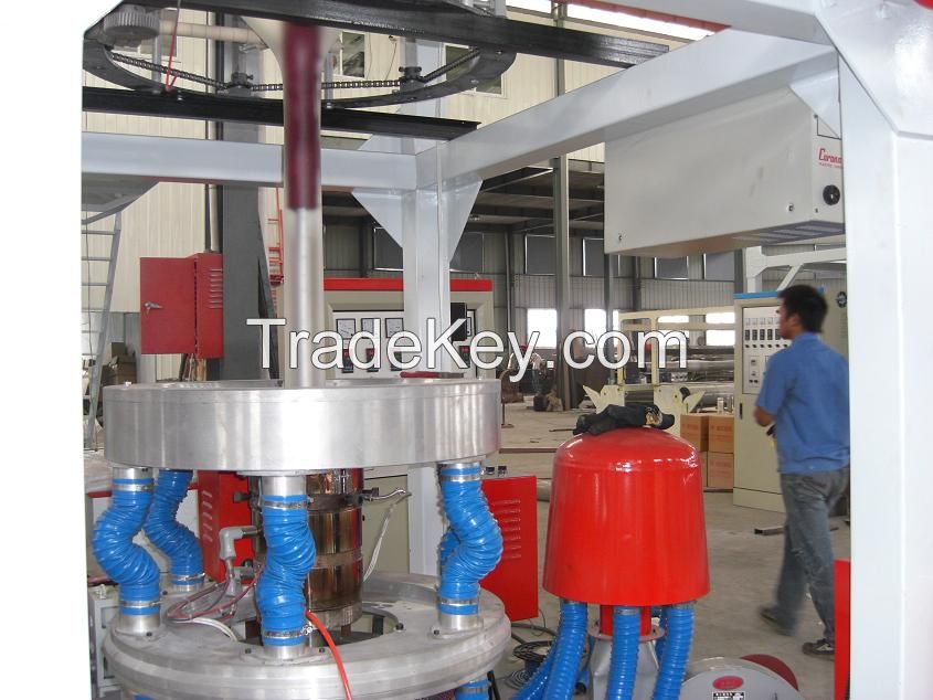 Full Automatic High Speed Plastic Film Blowing Machinery