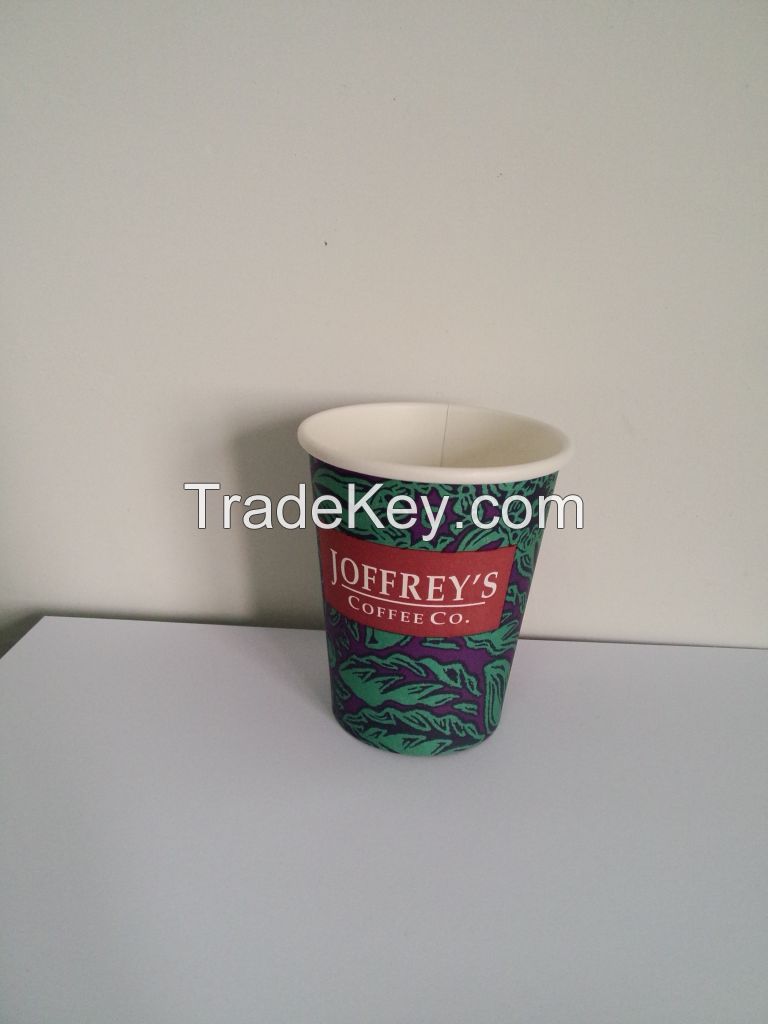 disposable single wall paper cup