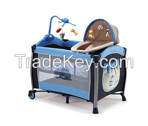 chinese manufacturer of large crib for baby folding playpen with mosquito net,modern baby crib for baby