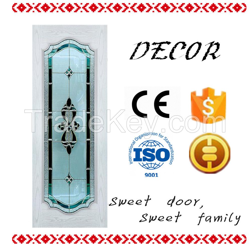 2015 New Modern Wood Door Glass Door Design