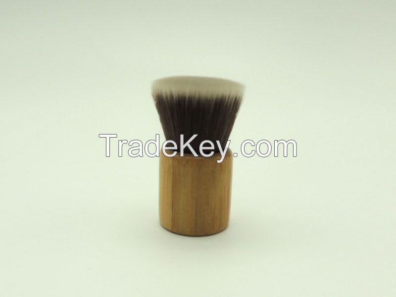 PRO Flat Top Kabuki Make up Brush for Liquid, Cream, or Powder Foundation, Bronzer, Blush, Contour