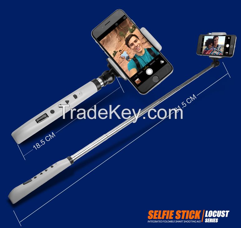 2015 popular selfie stick D11-1 selfie sticks with Bluetooth