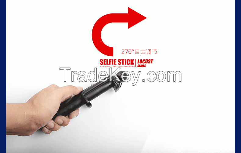 2015 popular selfie stick D11-1 selfie sticks with Bluetooth