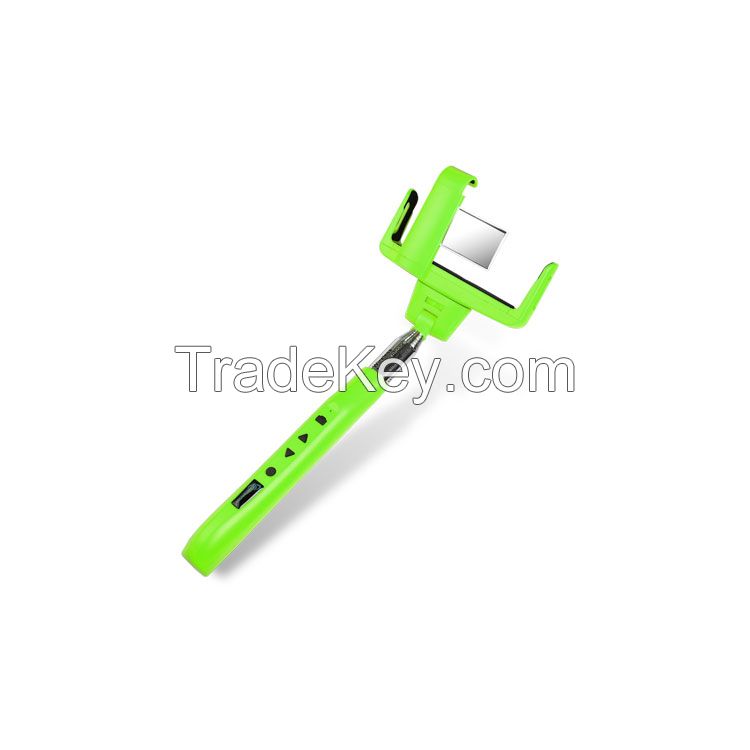 2015 popular selfie stick D10 selfie sticks with Bluetooth