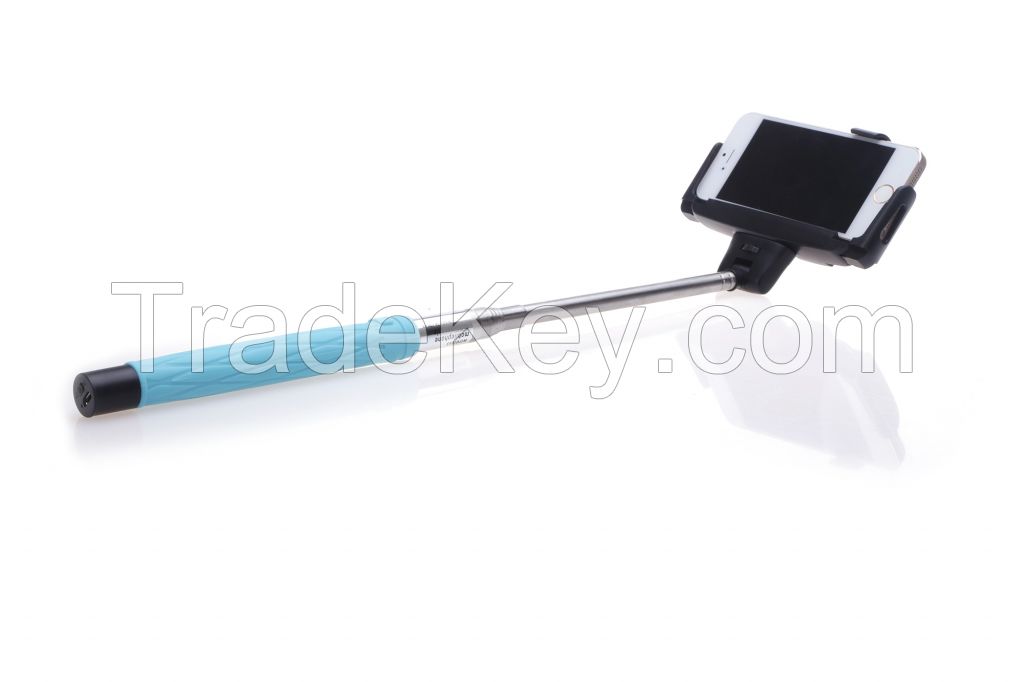 2015 popular selfie stick D09 with Bluetooth shutter button Portable H