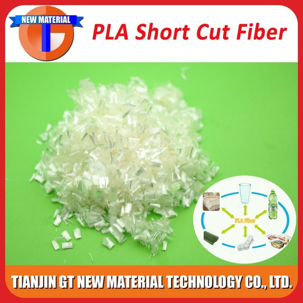 PLA short cut fiber