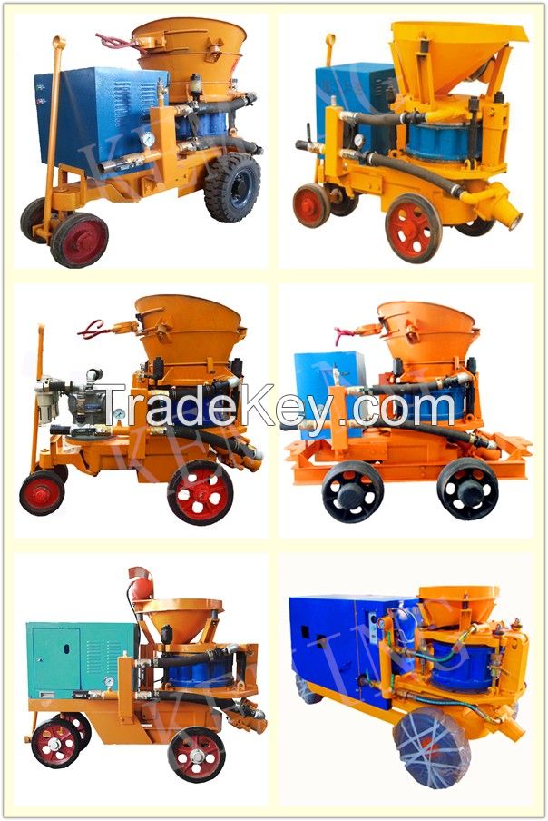 PZ Series Dry Concrete Shotcrete Machine