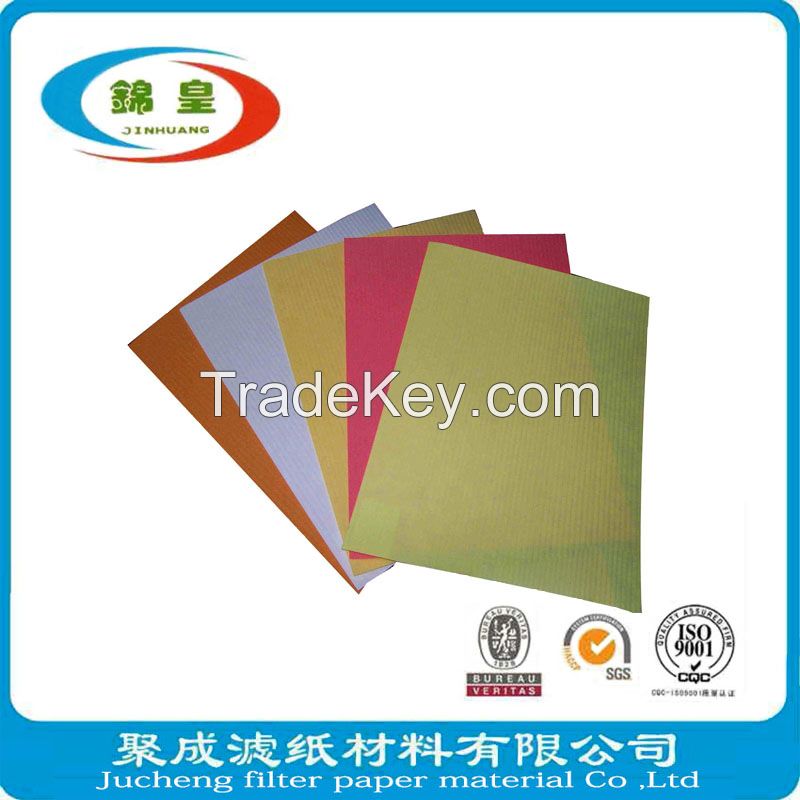 Wood pulp filter paper