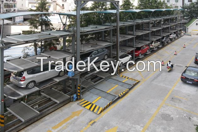 Aisle-stacking Car Parking System