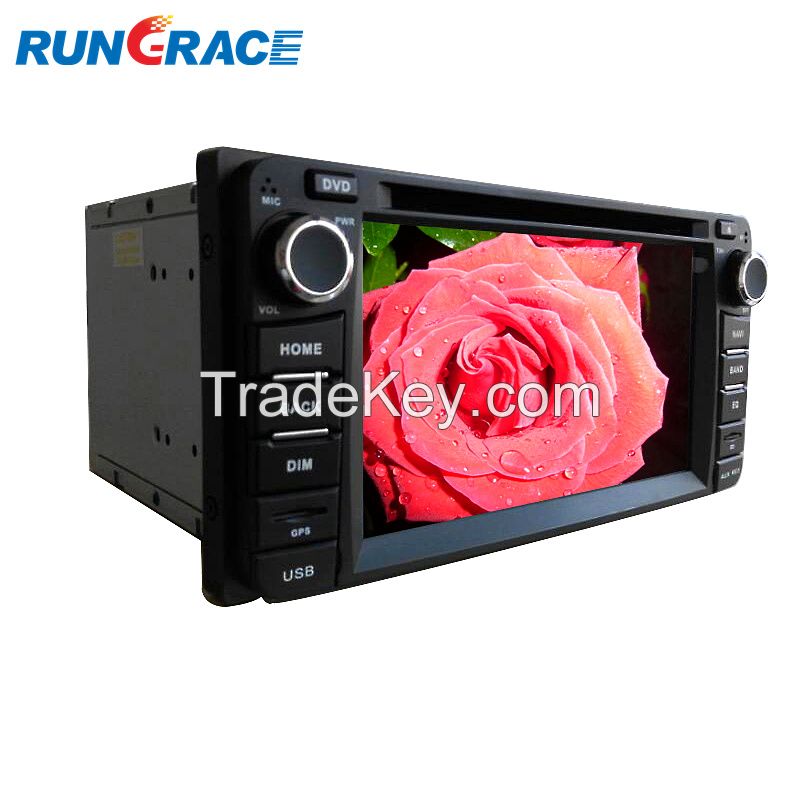 New universal car stereo 6.2 inch Gps Android toyota verso car dvd gps