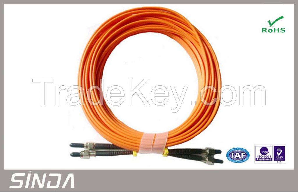 SMA Fiber Optic Patch Cord / Jumper Pigtails For Communication Rooms