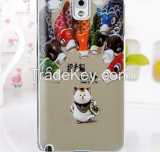 Painted matting Ultrathin phone case for Samsung N7100